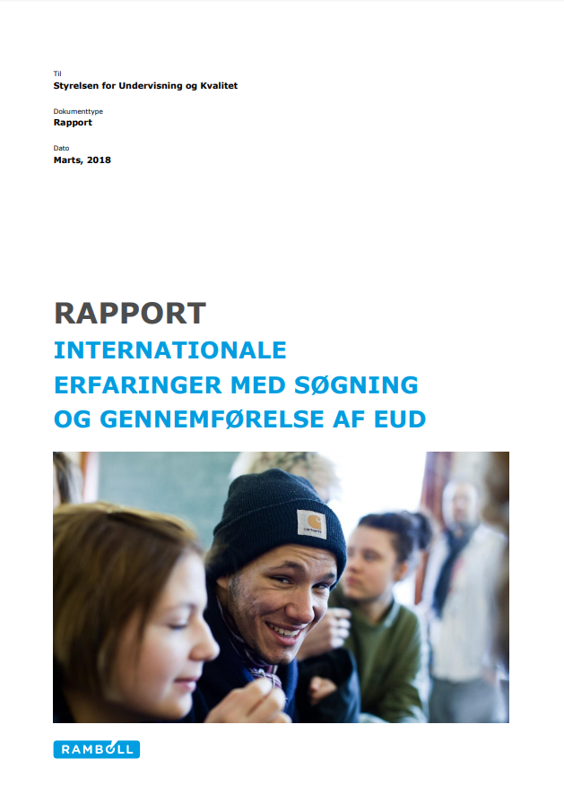 Rapportens forside med titel