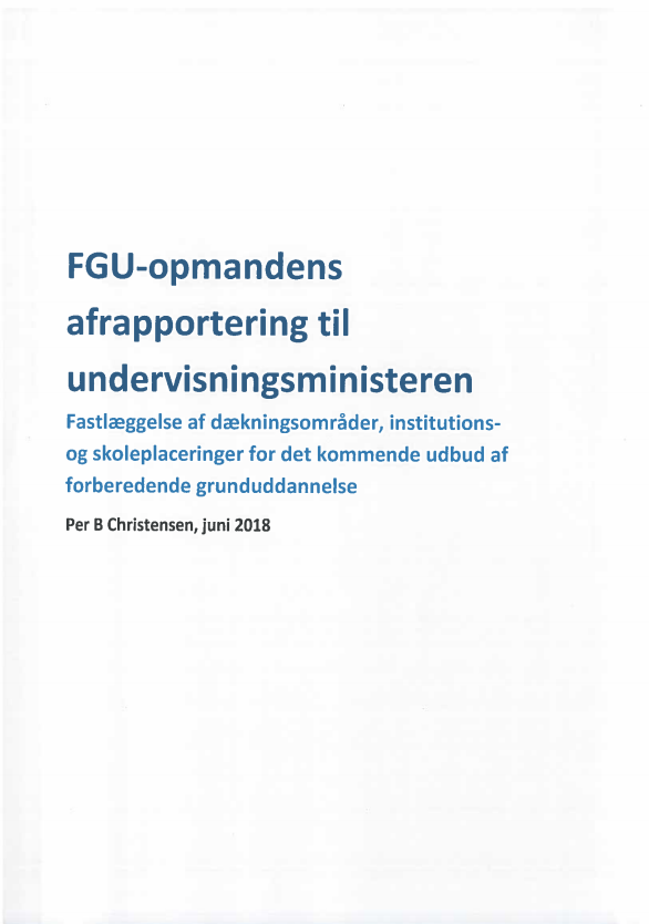 Rapportens forside med titel.