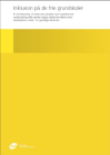 Forside til rapport 'Inklusion på frie grundskoler'